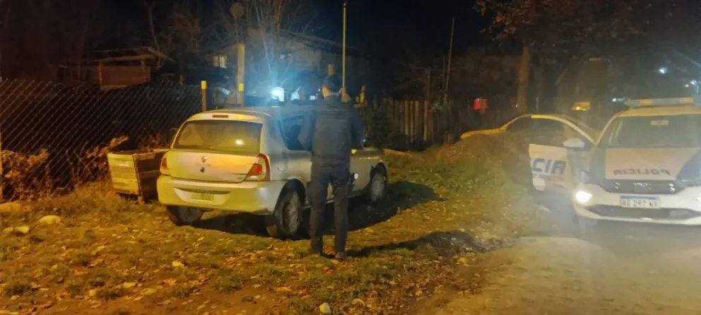 El sitio donde fue ubicado el Renault Clío.