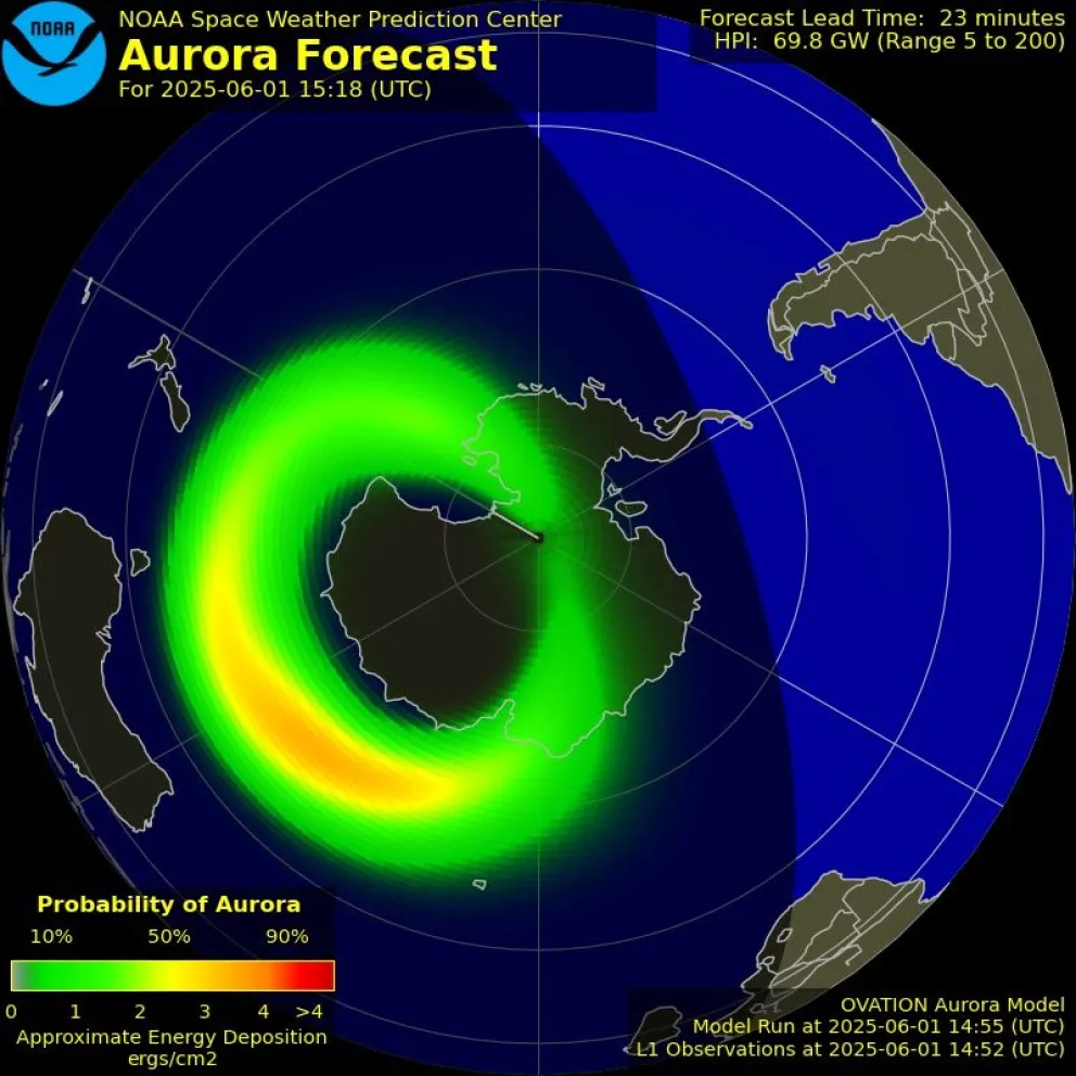Una tormenta solar podría generar auroras australes en la Patagonia: ¿Dónde y cómo verlas?
