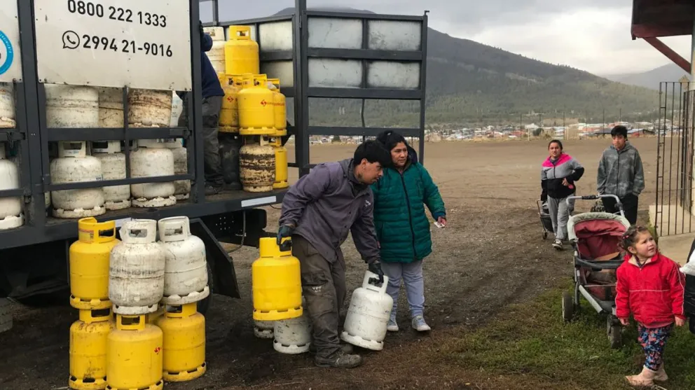 Con el QR, acelerán el proceso de entrega de garrafas en distintos territorios de Bariloche 