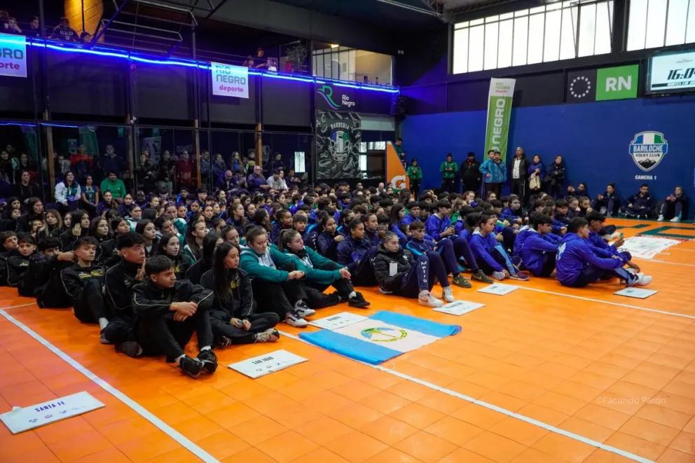 Una gran fiesta deportiva que reúne a jóvenes de todo el país (Fotos Facundo Pardo)