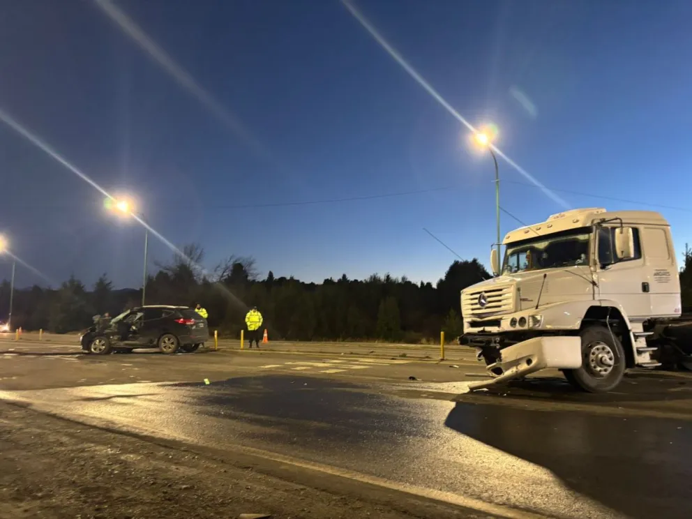 El siniestro vial sucedió esta mañana / Fotos Euge Neme