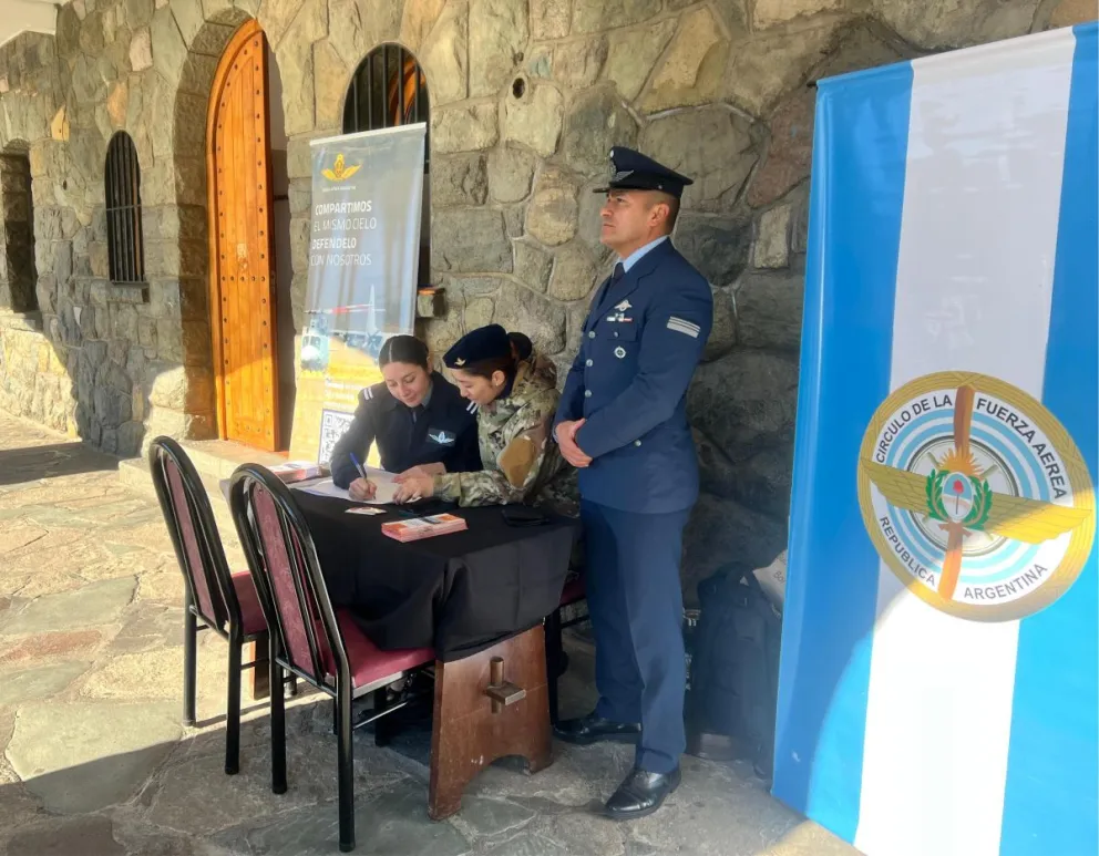 Una oportunidad para sumarse a la Fuerza Aérea. Foto: gentileza