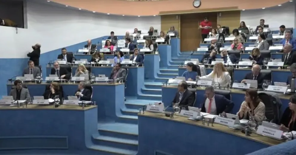 Sesión de la Legislatura de Río Negro.