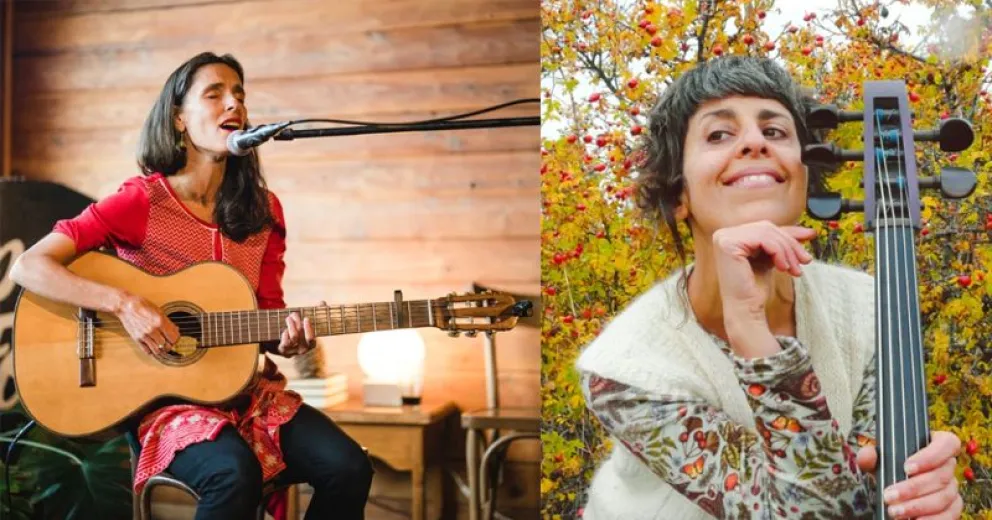 Juntas: Julieta y Leila.