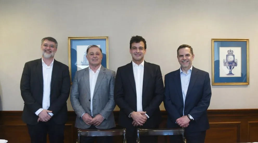 Marvio Melo Freitas, Ricardo Bevacqua, Damián Levy y Oswaldo Parré dos Santos.