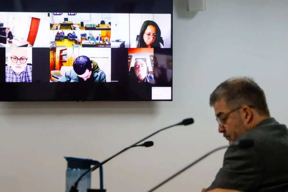 La audiencia fue de manera virtual.