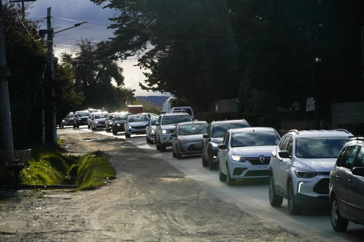 Operativo en el lugar del accidente