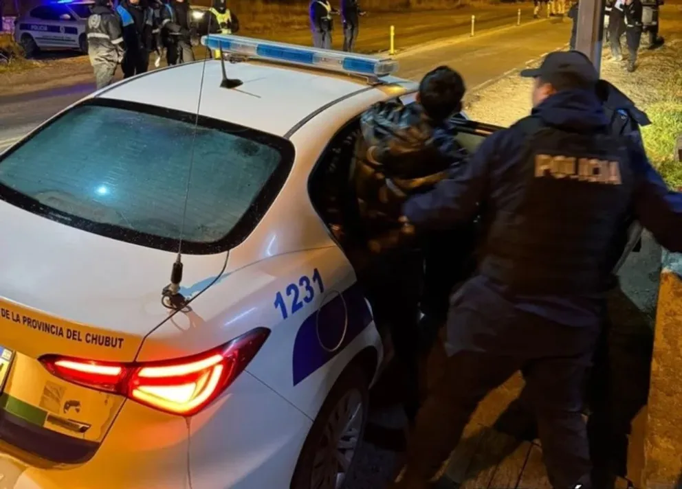 El momento de la detención / Foto EQSNotas.com