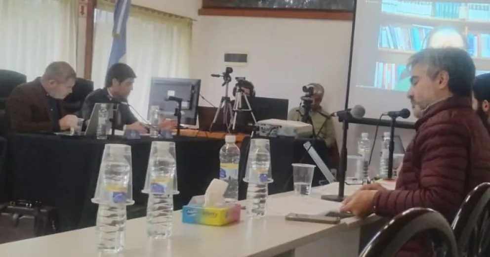 Una de las instancias del juicio.