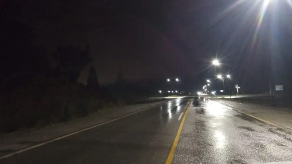 Por ahora solamente lluvia en la región. 