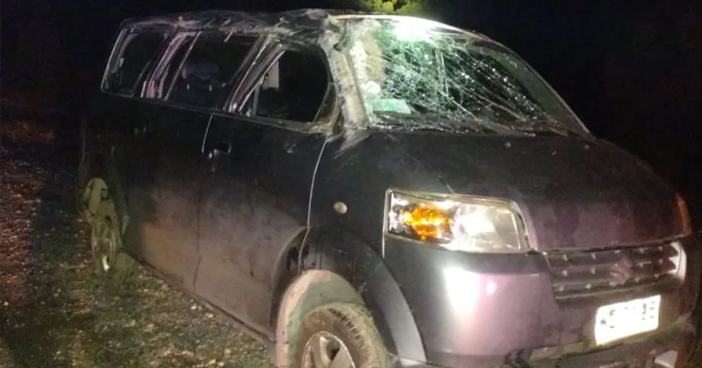 El conductor iba solo. Foto: gentileza