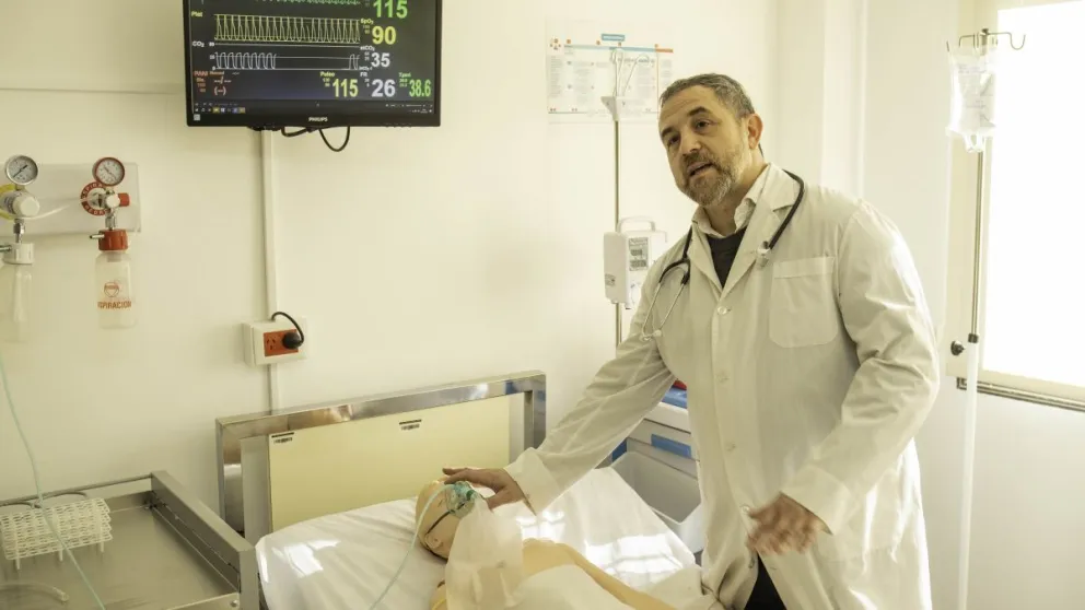 El médico, investigador y docente Fernando Tortosa. Foto: gentileza
