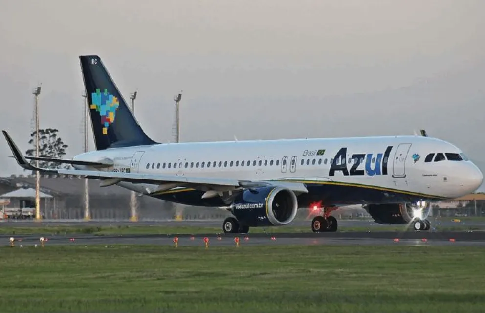 Azul Linhas Aéreas confirmó decenas de vuelos directos desde Brasil hacia Bariloche entre junio y agosto.