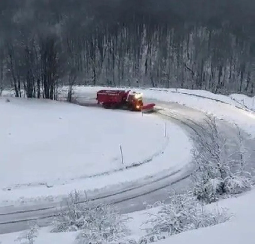 Se esperan nevadas para la jornada de mañana. 