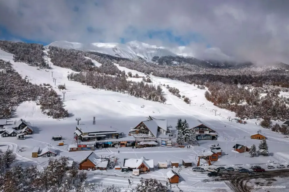 Cerro Chapelco ubicado a 20 kilómetros de San Martín de los Andes, Neuquén. Foto: gentileza