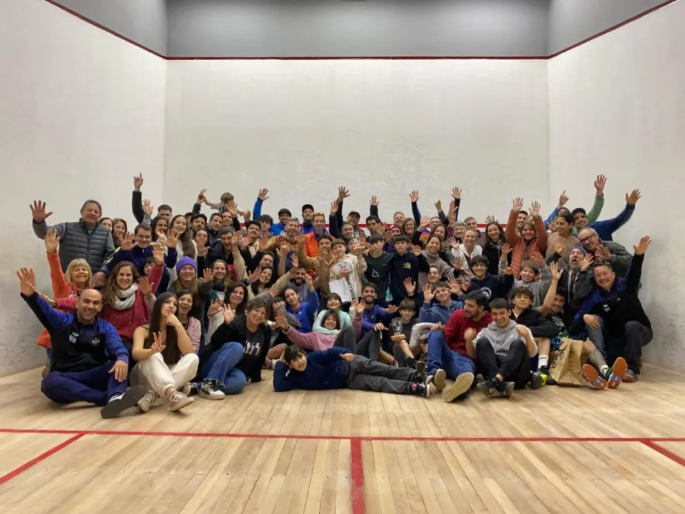 El squash patagónico vivió una fiesta en Bariloche (Fotos ARNSR).