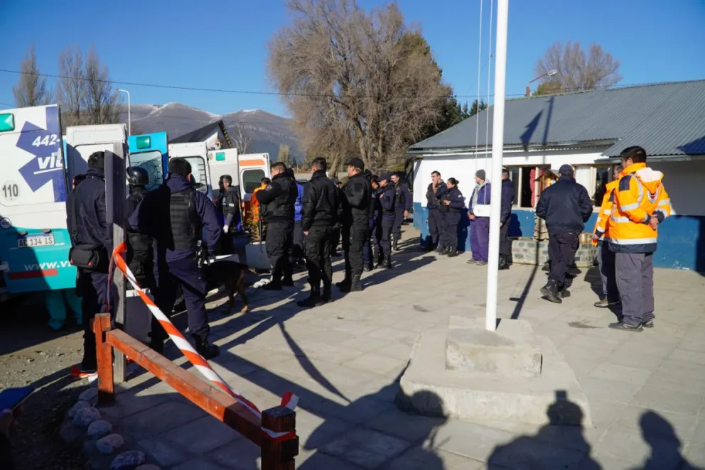 La Comisaría 28º está ubicada en el alto de Bariloche. Fotos de Facundo Pardo.