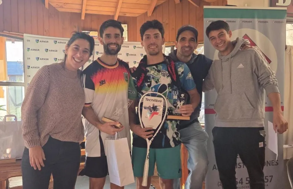 El barilochense ganó una gran final ante el representante neuquino Diego Albistro (Fotos ARNSR).