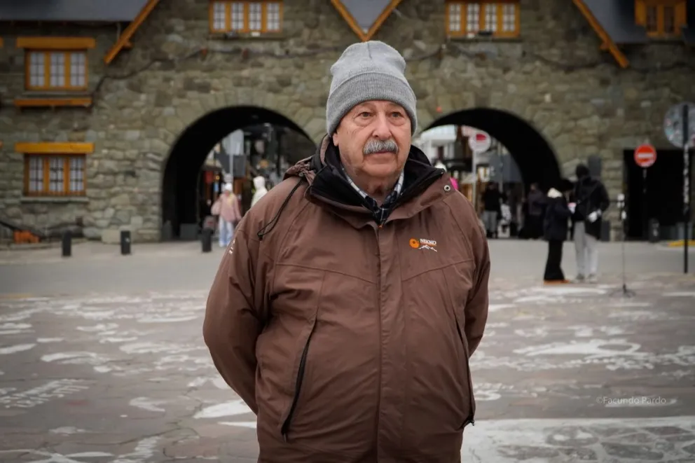 El hombre que realizó una hazaña en 1982 que aún resulta deslumbrante (foto: Facundo Pardo).