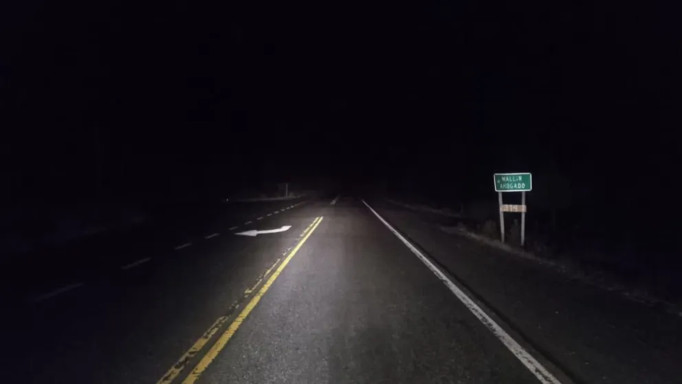 Se recomienda no circular en horario nocturno.