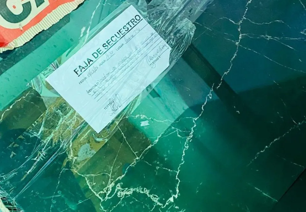 El operativo policial involucrado en la recuperación de los objetos sustraídos. 