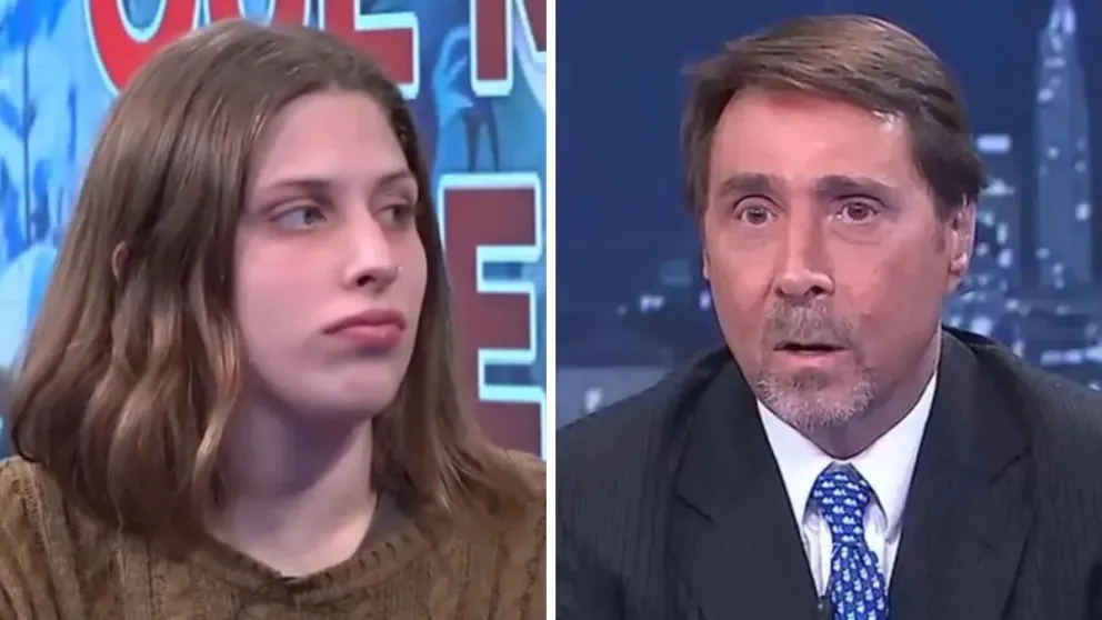 Fuerte cruce entre una estudiante y militante de Bariloche y el conductor de A24