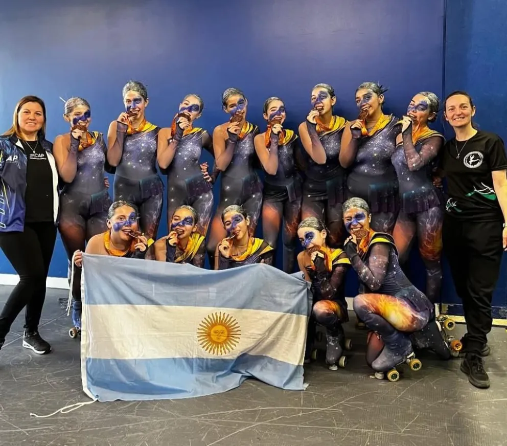 Todo ilusión: podio para las "Manolitas" en Buenos Aires (Fotos: gentileza)