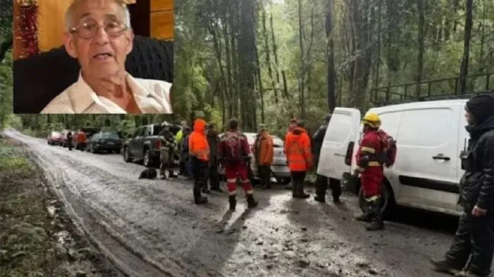Se complica la aparición con vida del hombre de la localidad vecina / Foto Diario Andino