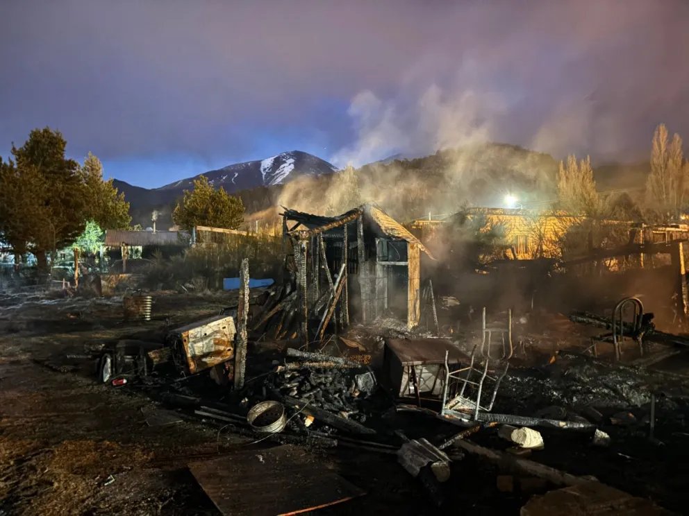 Las pérdidas fueron totales. 