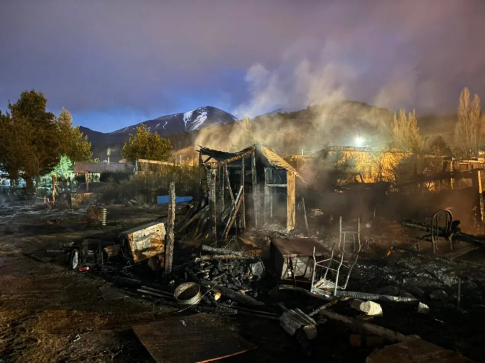 Las pérdidas fueron totales. 