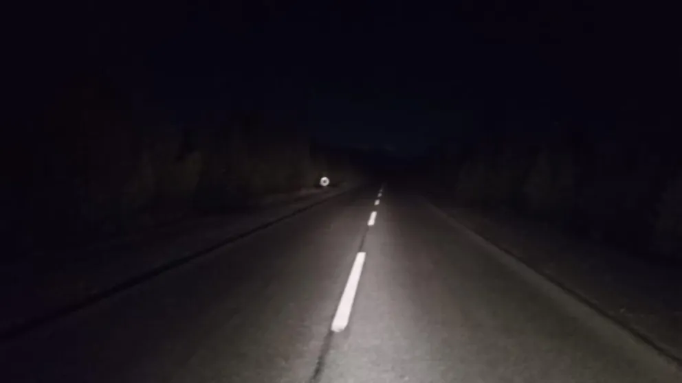 En el tramo entre Pilcaniyeu y Comallo hay bancos de niebla.