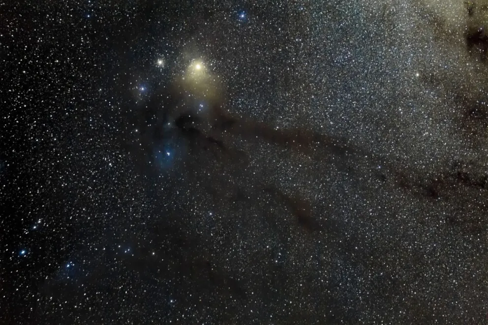 Zona de Antares y Rho Ofiuco, imagen de Daniel Chiesa.