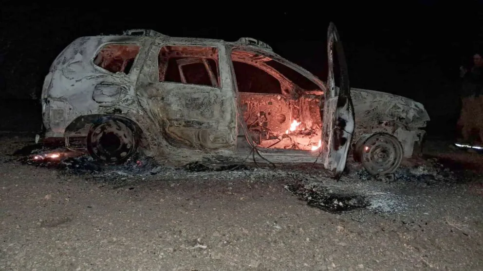 Así quedó el automóvil luego del siniestro.