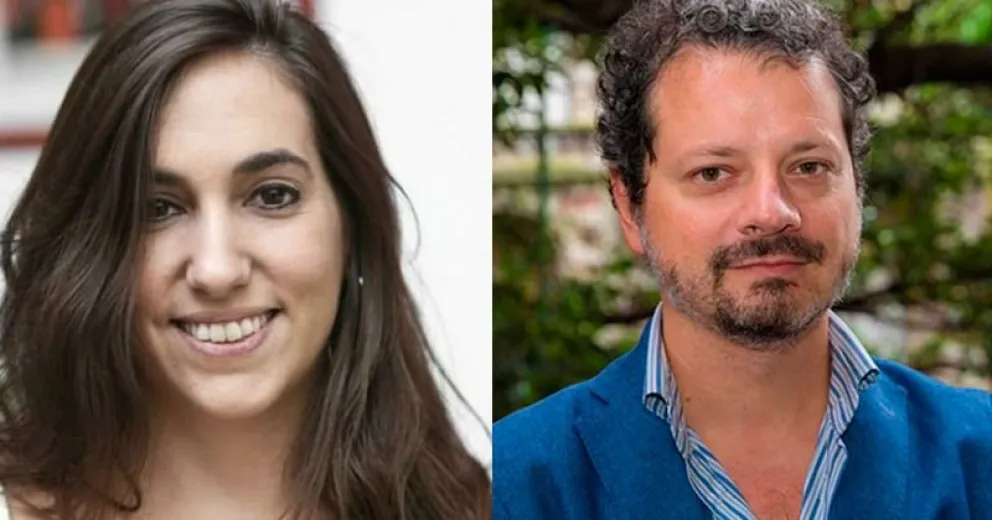 Camila Perochena y Gabriel Di Meglio, en el ojo de la tormenta oficialista.