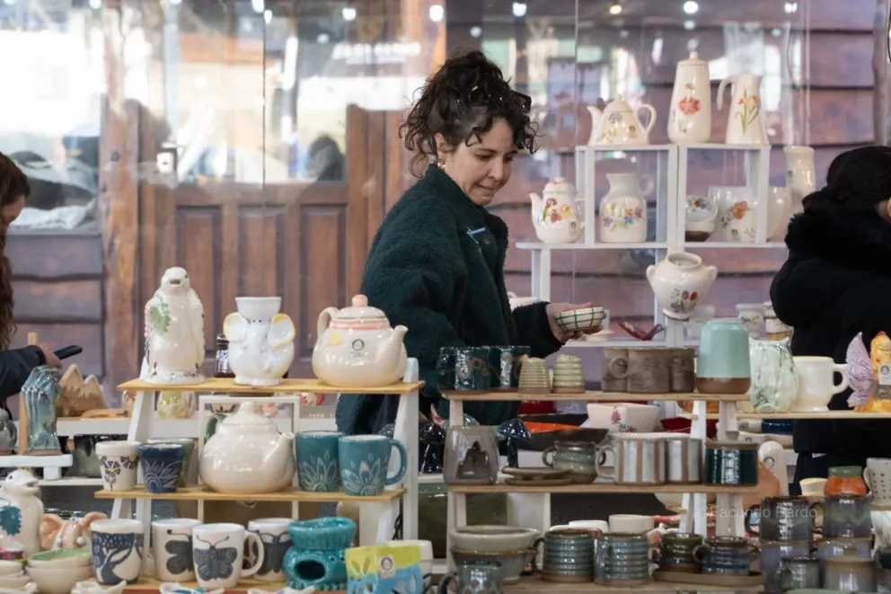 La jornada inaugural de la muestra de Wizün mostró una importante cantidad de gente (fotos: Facundo Pardo).