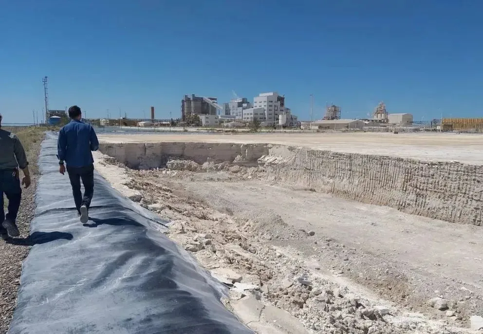 Alcalis de la Patagonia (Alpat), operadora de la planta de carbonato de sodio ubicada en San Antonio Oeste. Foto: archivo