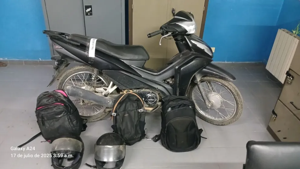 Parte del botín recuperado.