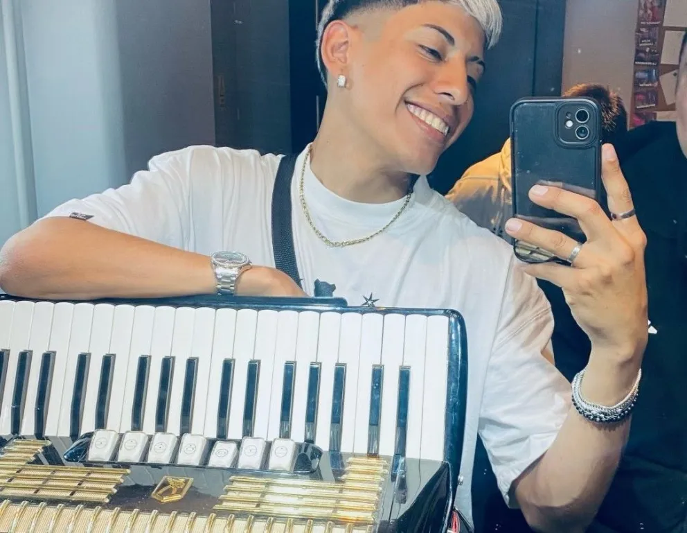 Ese acordeón no es mío solo, tiene memorias compartidas con muchas personas. Foto: gentileza