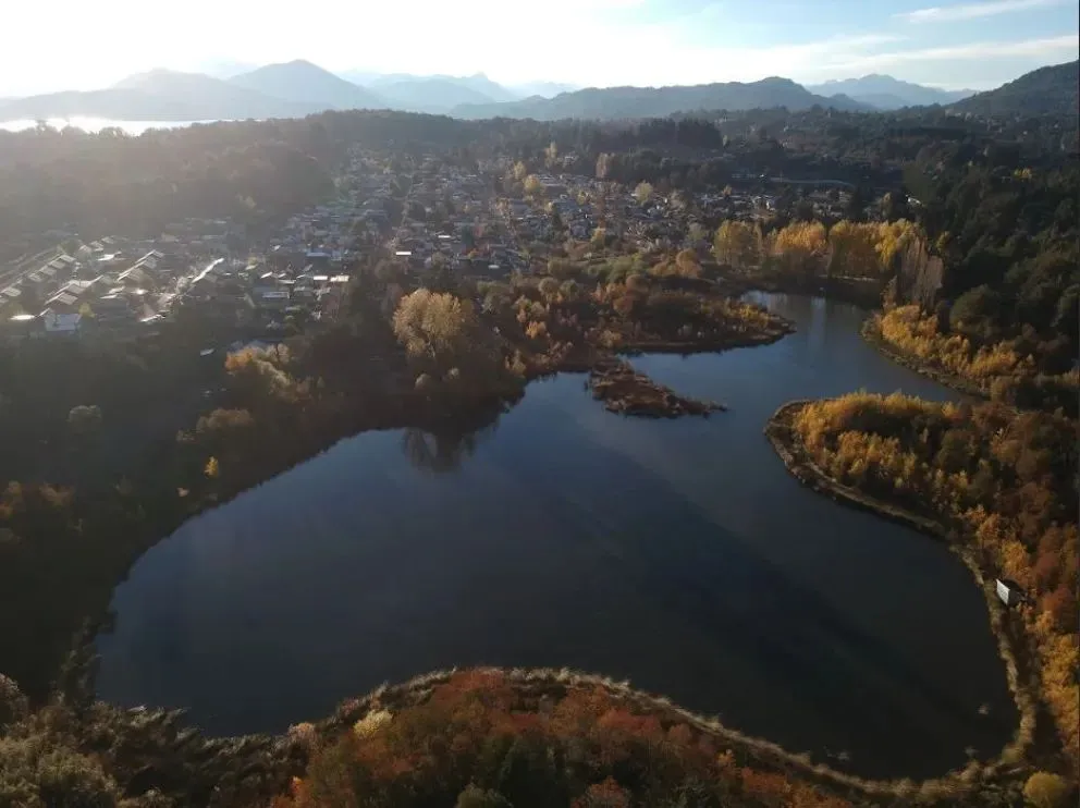 Laguna Calafate de Villa la Angostura. Foto: gentileza