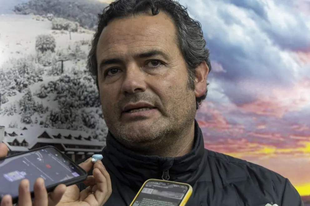 Muena destacó el vínculo con Alberto Weretilneck para "defender en el congreso a los rionegrinos" (foto: Eugenia Neme) 