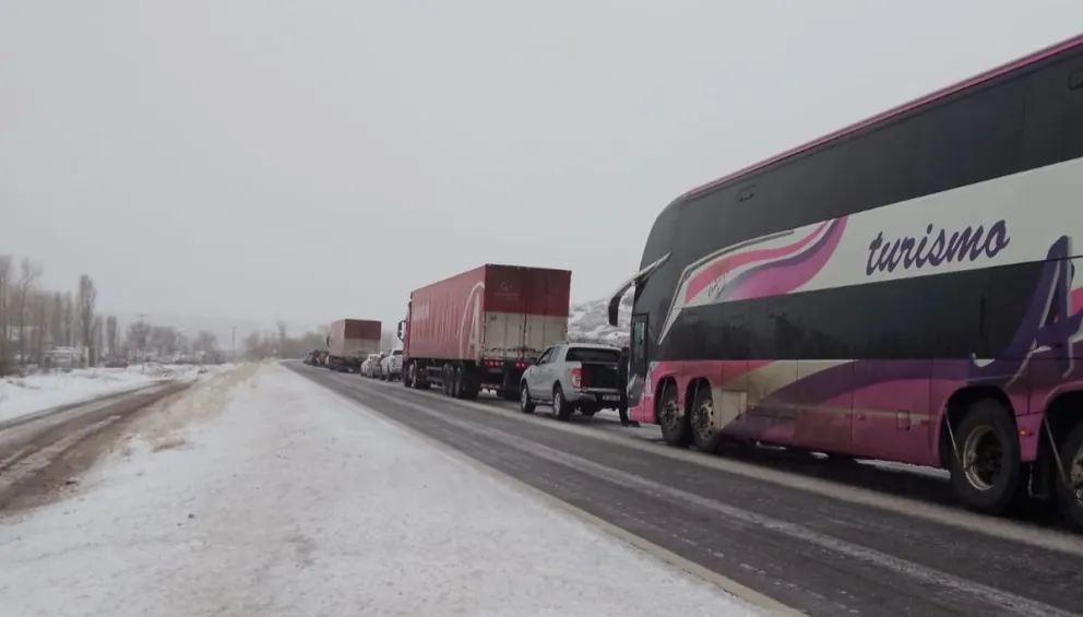 A viajar con paciencia y máxima precaución en Ruta 237 