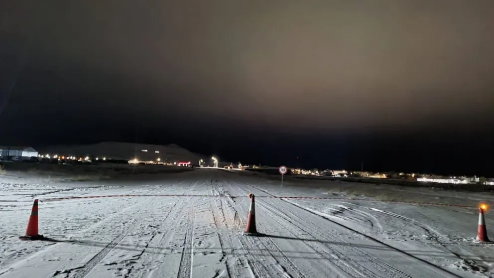 Así se encuentra la ruta 23. 