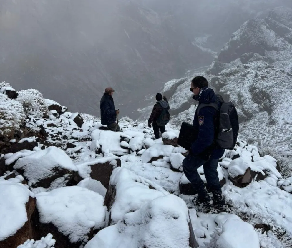 Más de 35 personas participaron del rescate del cuerpo del criancero 