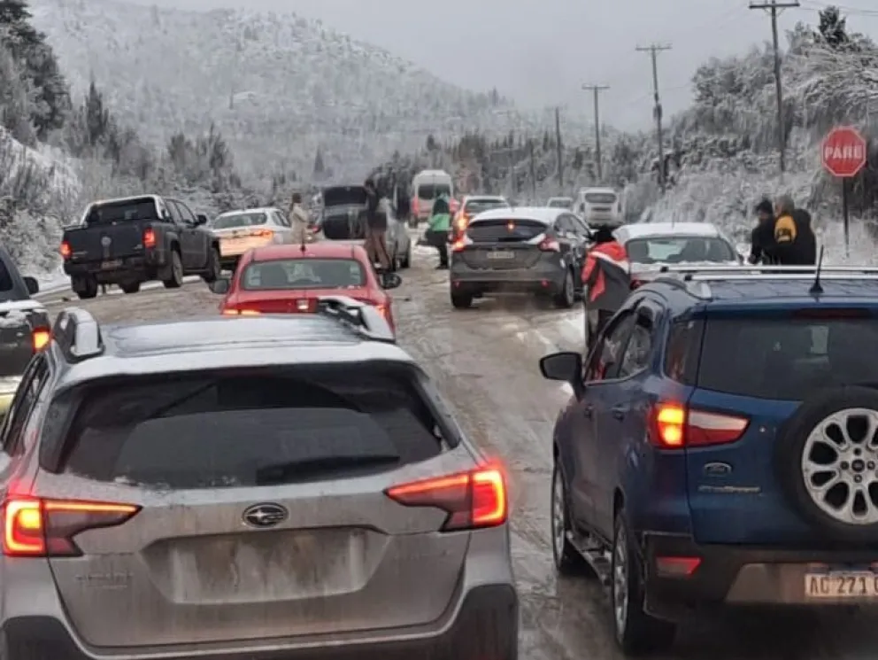Autos cruzados y demoras en la Ruta 79 