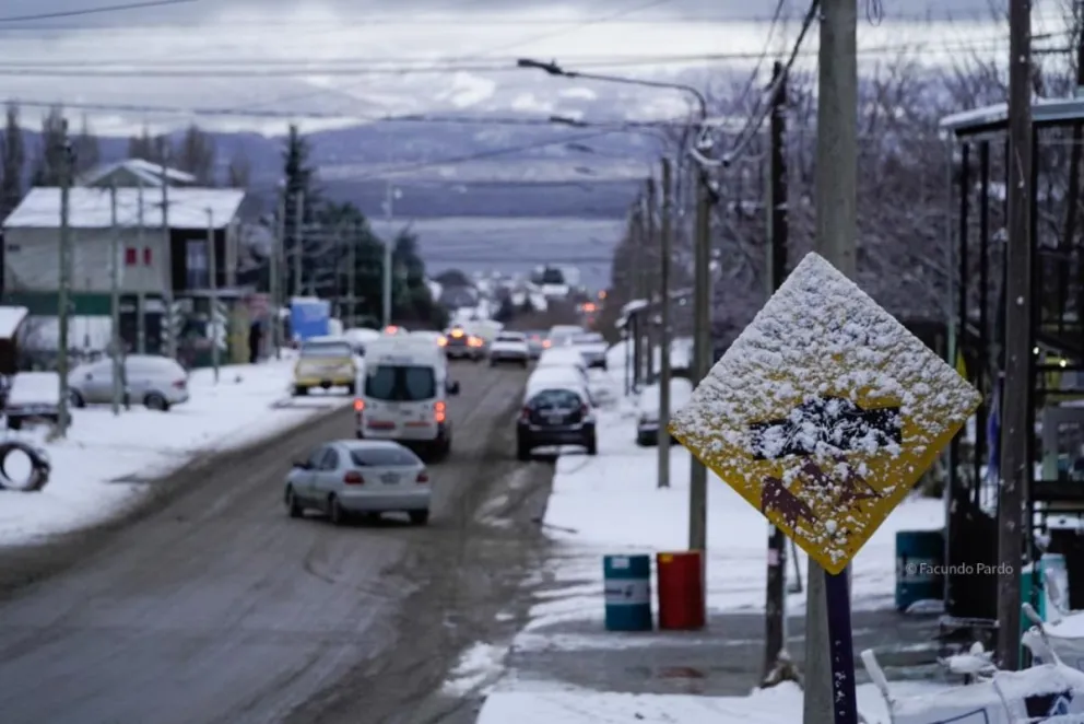 Algunas calles pueden presentar problemas. Foto: Facundo Pardo