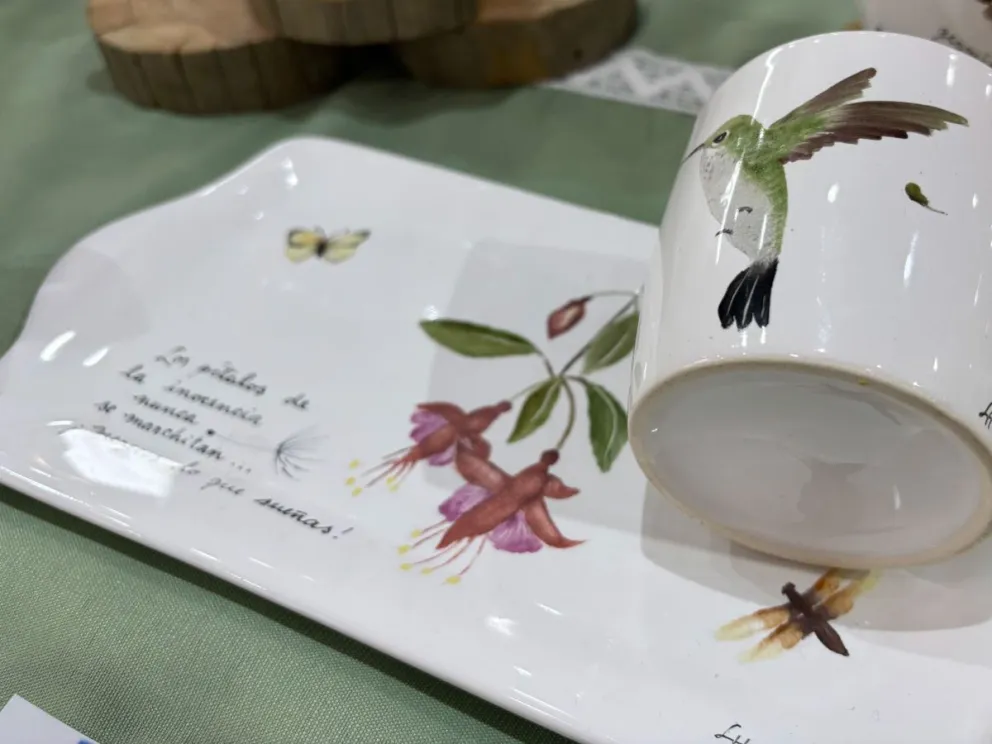 Productos artesanales y la idea de ayudar a los demás, una combinación perfecta (fotos: Eugenia Neme).