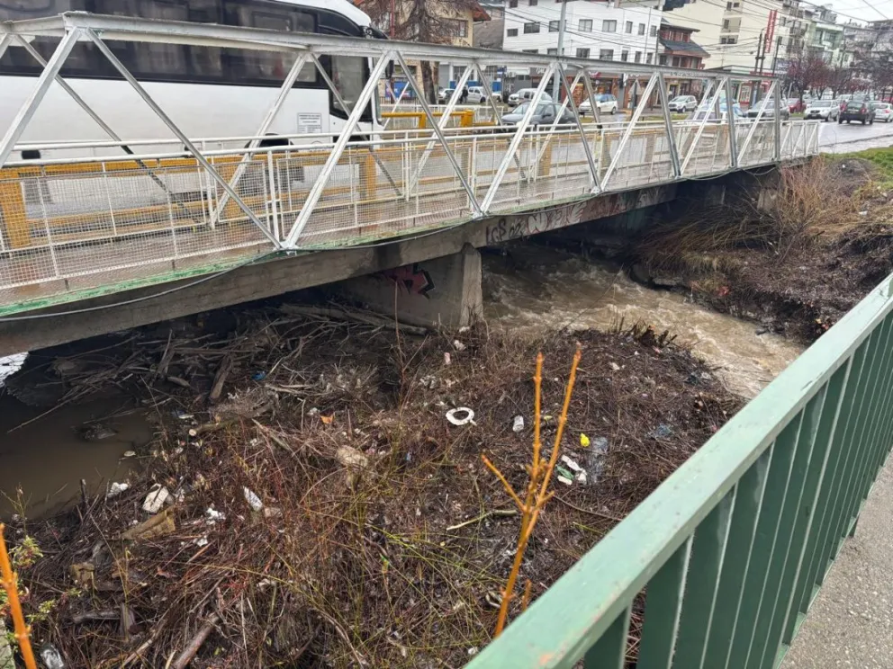 Los trabajos comenzaron desde la desembocadura y ya avanzaron 600 metros aguas arriba 