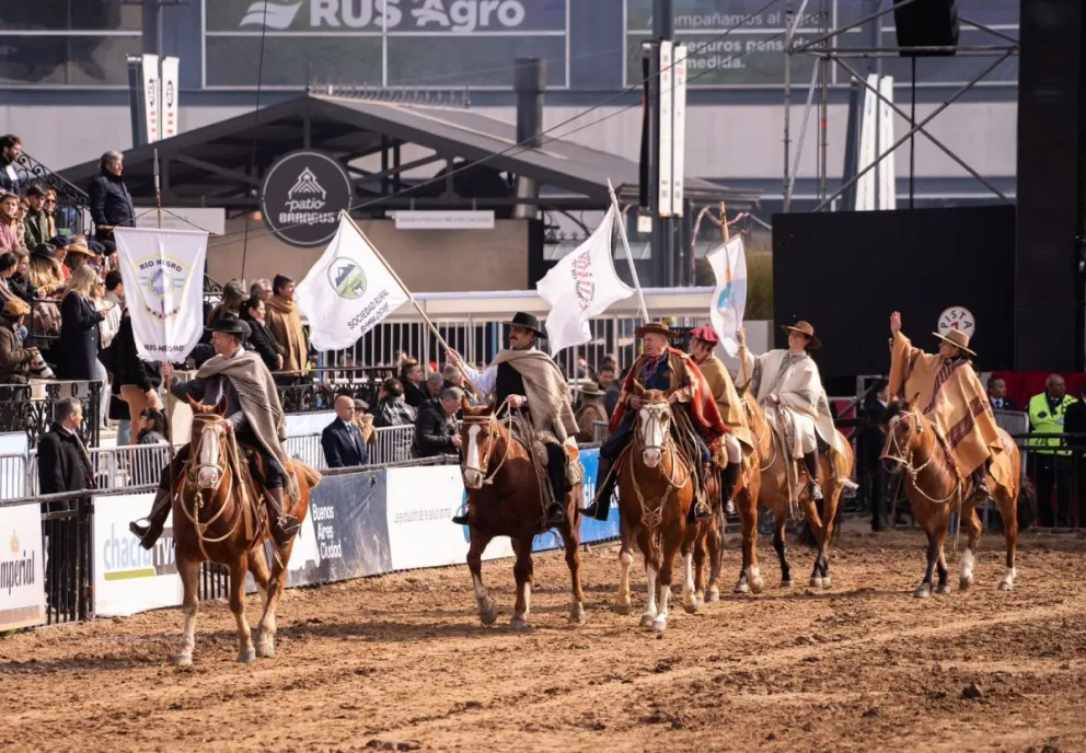 Bariloche estuvo presente en la Rural de Palermo (foto gentileza).