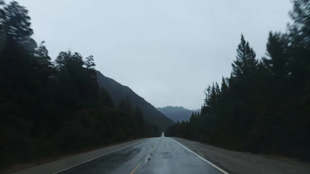 Vialidad Nacional recomienda circular a baja velocidad.