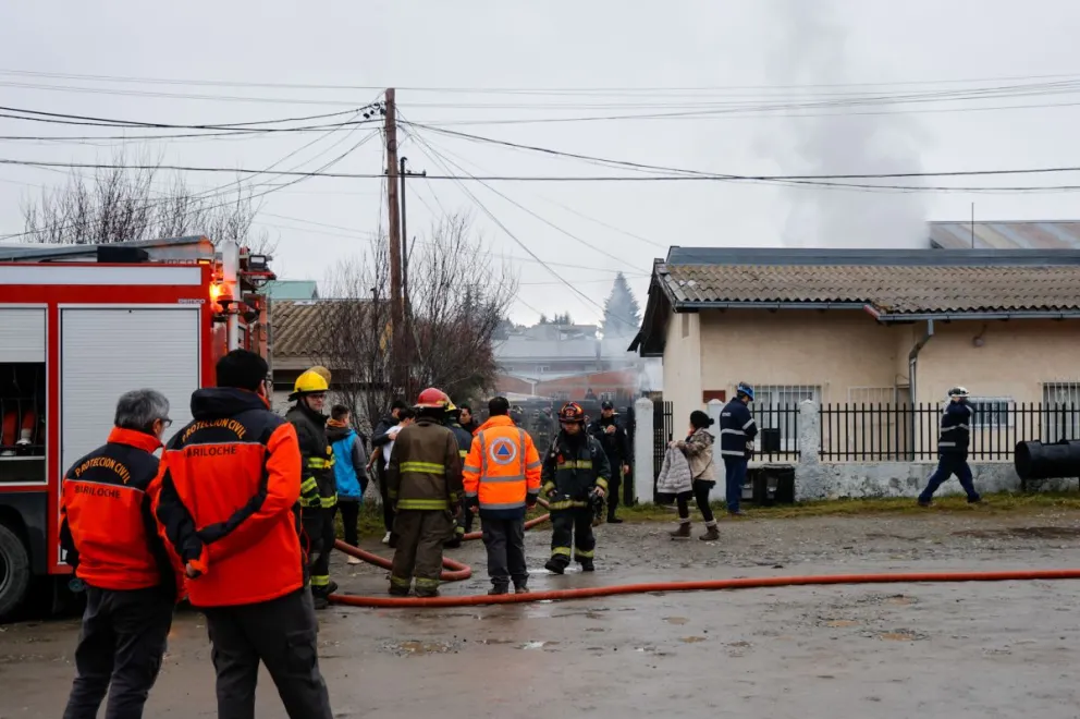 La estructura era de madera y chapa metálica. Fotos de Eugenia Neme.